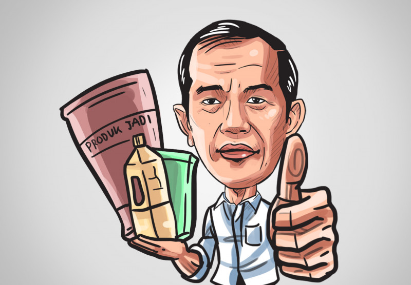 Stop Ekspor CPO, Jokowi Bermimpi Indonesia Menjadi Raksasa Produk Jadi